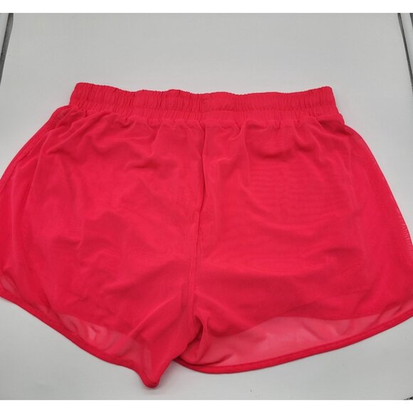 Daisy Fuentes FIT Womens SZ LG Power Mesh Active Shorts Hot Pink Barbiecore - Picture 4 of 6